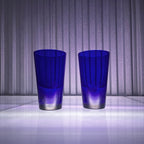 Cobalt Glass Set (2)