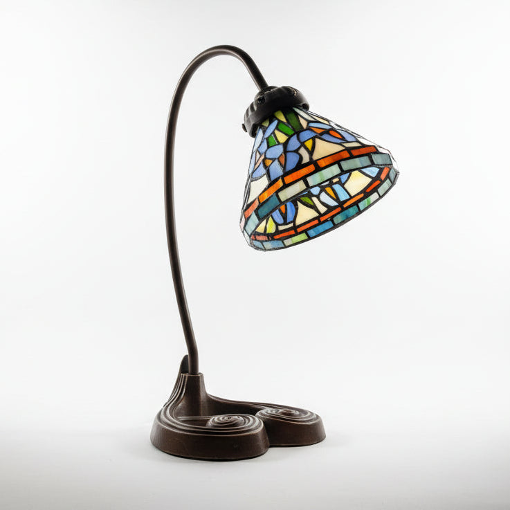 stained glass desk lamp